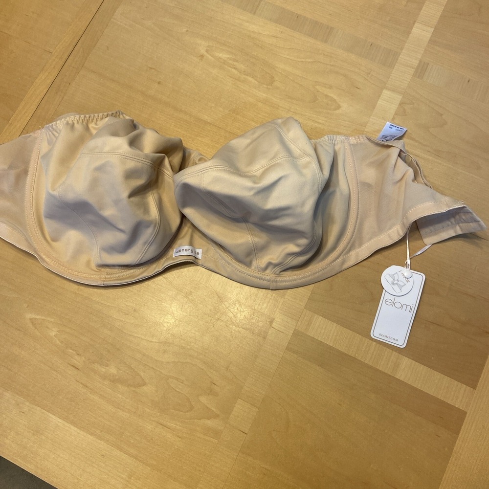 Elomi Energise Bra 34m Beige Women's Wired